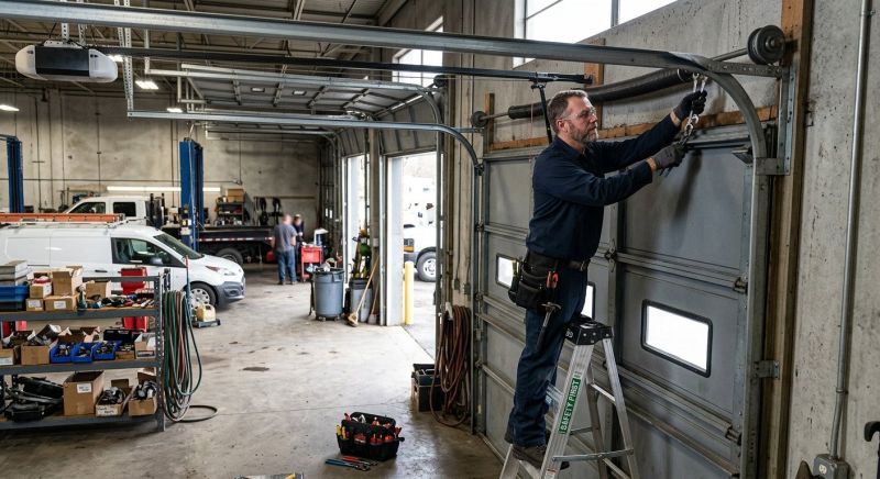 Commercial Garage Door Maintenance Tips
