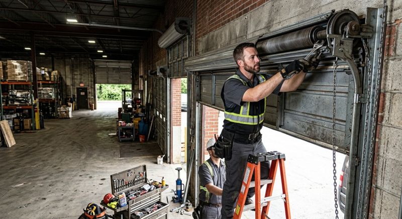 Commercial Garage Door Maintenance Tips