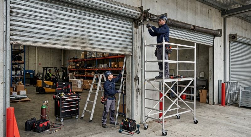 Commercial Garage Door Maintenance Tips