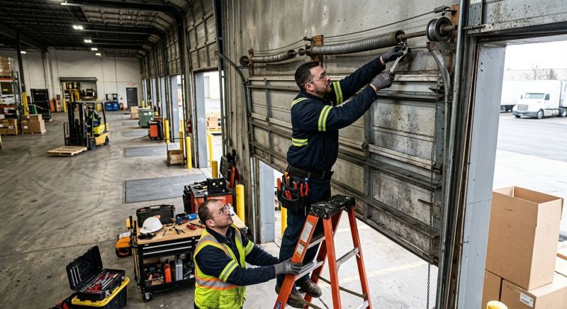 Commercial Garage Door Maintenance Tips
