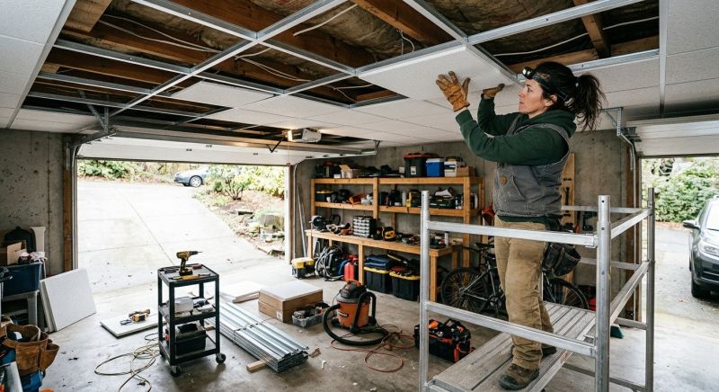Garage Lift Installation