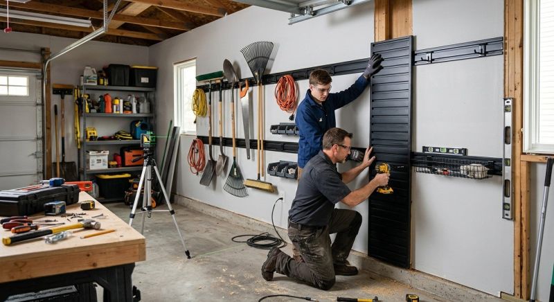 Garage Organizers Installation