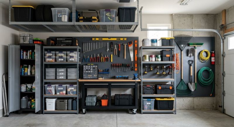 Garage Organizers Installation
