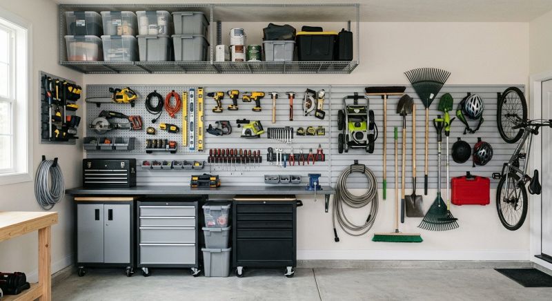 Garage Organizers Installation