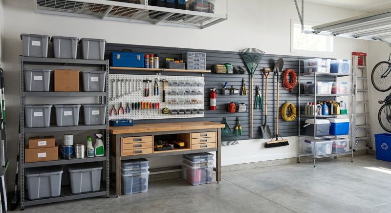 Garage Organizers Installation